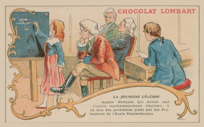 Sophie Germain, de briljante jonge wiskundige door French School