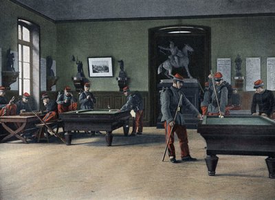 Speciale militaire school van Saint-Cyr (Saint Cyr), interne dienst: Speelkamer door French School