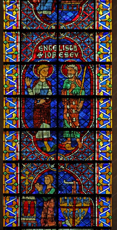 Heiligen Johannes en Jacobus door French School