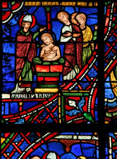 St. Apollinaire: doopt de familie van de tribune door French School