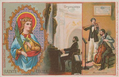 St. Cecilia, organisten en muzikanten door French School