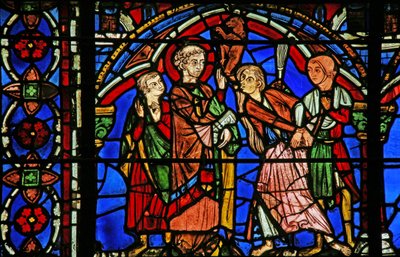 St. Cheron raam: geneest een bezeten persoon door French School
