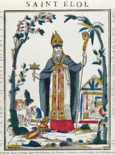 St. Eloi (ca. 588-660) door French School