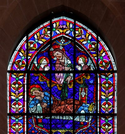 St. Martinus - zijn mantel teruggegeven door French School