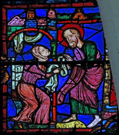 Sint-Paulus geeft Plautilla de sluier terug door French School