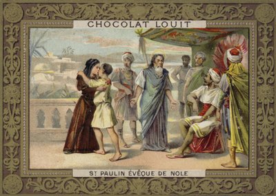 Sint Paulinus, bisschop van Nola door French School
