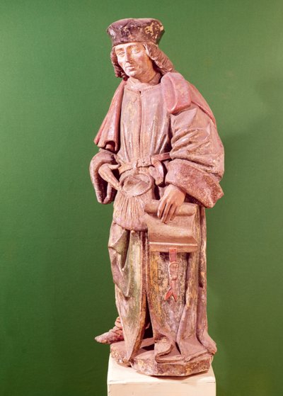 St. Yves de Treguier, uit de Kerk van St. Martin, Amiens door French School