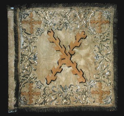 Standaard van het Bourgondische Cavalerie Regiment, c.1750 door French School