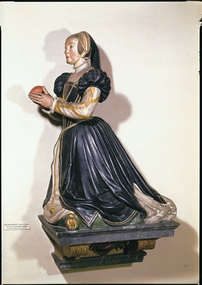 Standbeeld van Antoinette de Fontette door French School