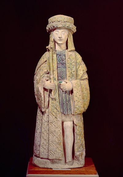 Standbeeld van St. Louis (1214-70), laat 15e of begin 16e eeuw door French School