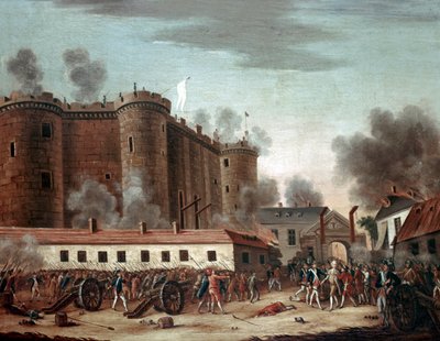 Bestorming van de Bastille, 14 juli 1789 door French School