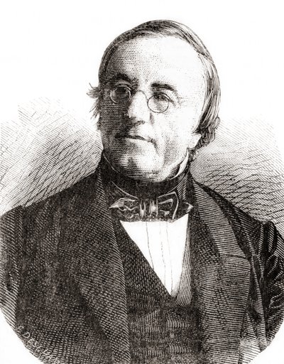 Zwitserse natuurkundige Auguste Arthur de la Rive, uit Les Merveilles de la Science, uitgegeven 1870 door French School