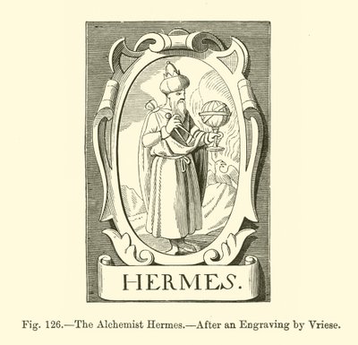De alchemist Hermes door French School