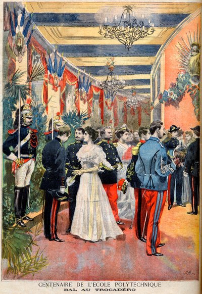 Het eeuwfeest van de Ecole Polytechnique: Een bal in het Trocadero door French School