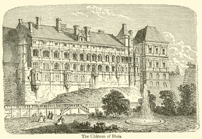 Het kasteel van Blois door French School