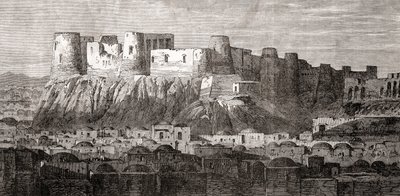 De Citadel van Herat en Qala Iktyaruddin, Herat, Afghanistan, uit 
