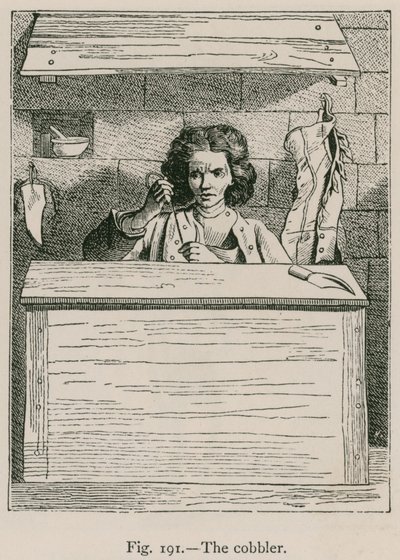 De schoenmaker door French School