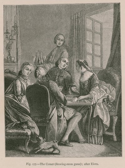 De komeet (salonspel, naar Eisen) door French School