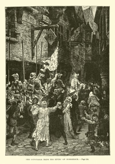De Constable maakte zijn intrede te paard door French School