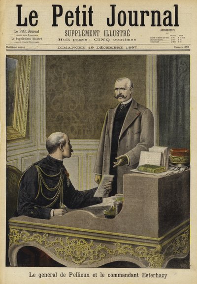 De Dreyfus-affaire, 1897 door French School
