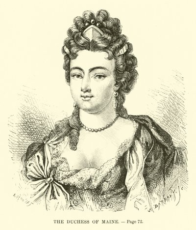 De hertogin van Maine door French School