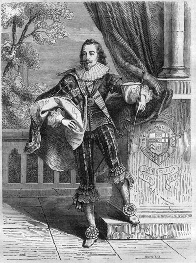 De Hertog van Buckingham (George Villiers) door French School