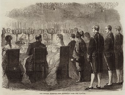 De nieuwe Abessijnse page van keizerin Eugénie (gravure) door French School