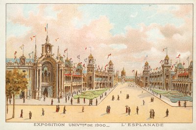 De Esplanade, Wereldtentoonstelling 1900, Parijs door French School