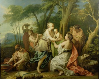Het vinden van Oedipus door French School