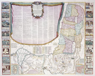 Het Heilige Land, ca. 1770 door French School