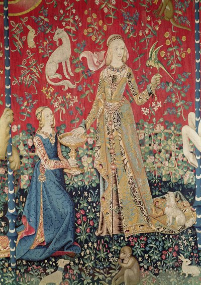 De dame en de eenhoorn: 