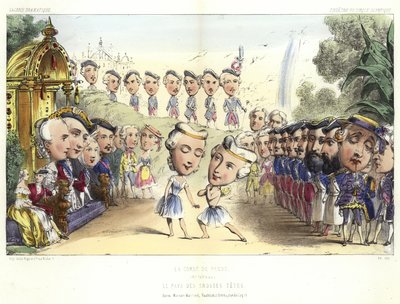 Het land van de grote hoofden door French School