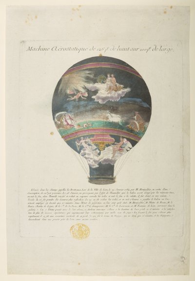 De Montgolfier Ballon met 