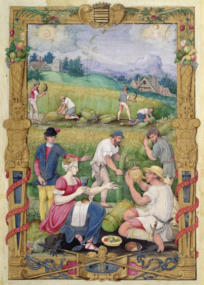 De maand augustus: De oogst door French School