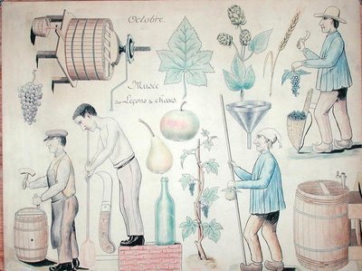 De Maand Oktober: Wijnproductie door French School