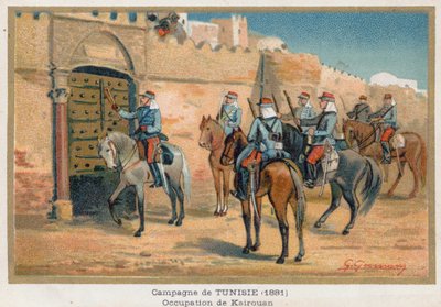 De bezetting van Kairouan door French School
