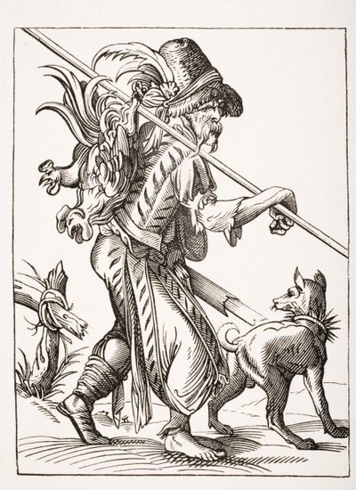 De Poelier, naar een 16e-eeuwse illustratie getekend en gegraveerd door Jost Amman (1539-91) uit 