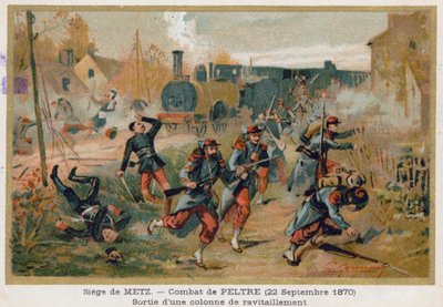 Het beleg van Metz, Peltre door French School