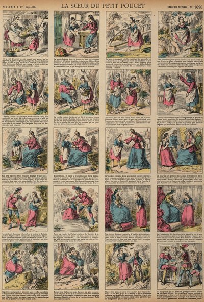 De zus van Klein Duimpje door French School