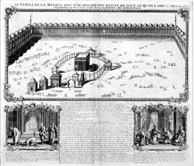 De tempel van Mekka, met een beschrijving van de ceremonies van moslims door French School