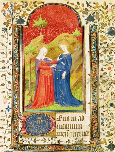 De Visitatie, uit Les Heures d