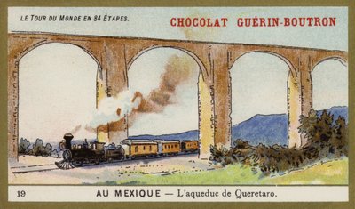Het aquaduct van Queretaro, Mexico door French School