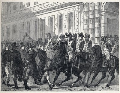 Het leger verspreidde de afgevaardigden tijdens de staatsgreep georganiseerd door de meerderheid van het Uitvoerend Comité tegen de royalisten van de Raden van Ouden en Vijfhonderd op 4 september door French School