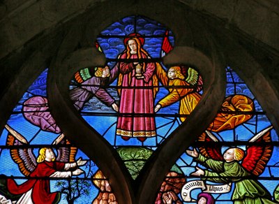 De Hemelvaart van Maria Magdalena door French School