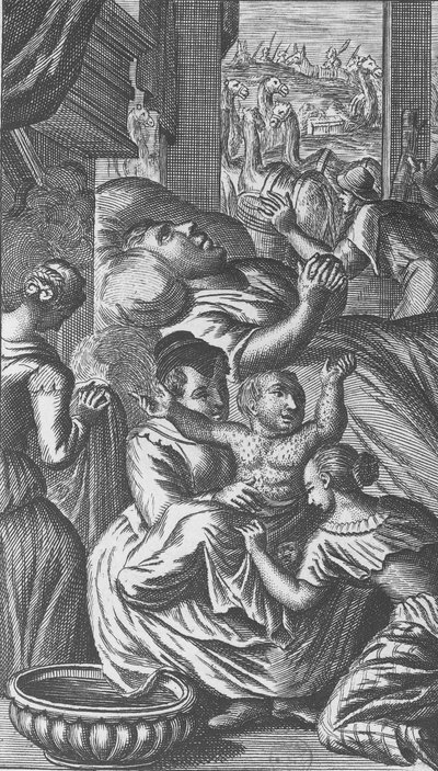 De geboorte van Pantagruel, illustratie uit 