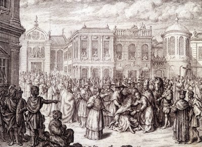 De geboorte van de Pausin Johanna - in 