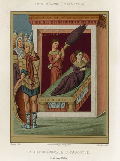De dochter van de Prins van de Synagoge door French School