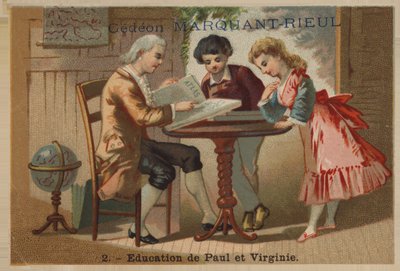 De opvoeding van Paul en Virginie door French School