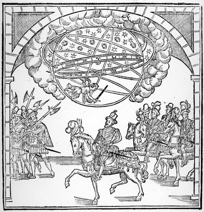De intocht van Hendrik IV in Rouen, illustratie uit 