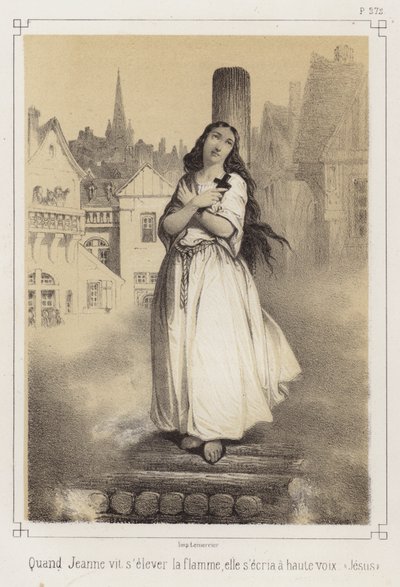 Het martelaarschap van Jeanne d